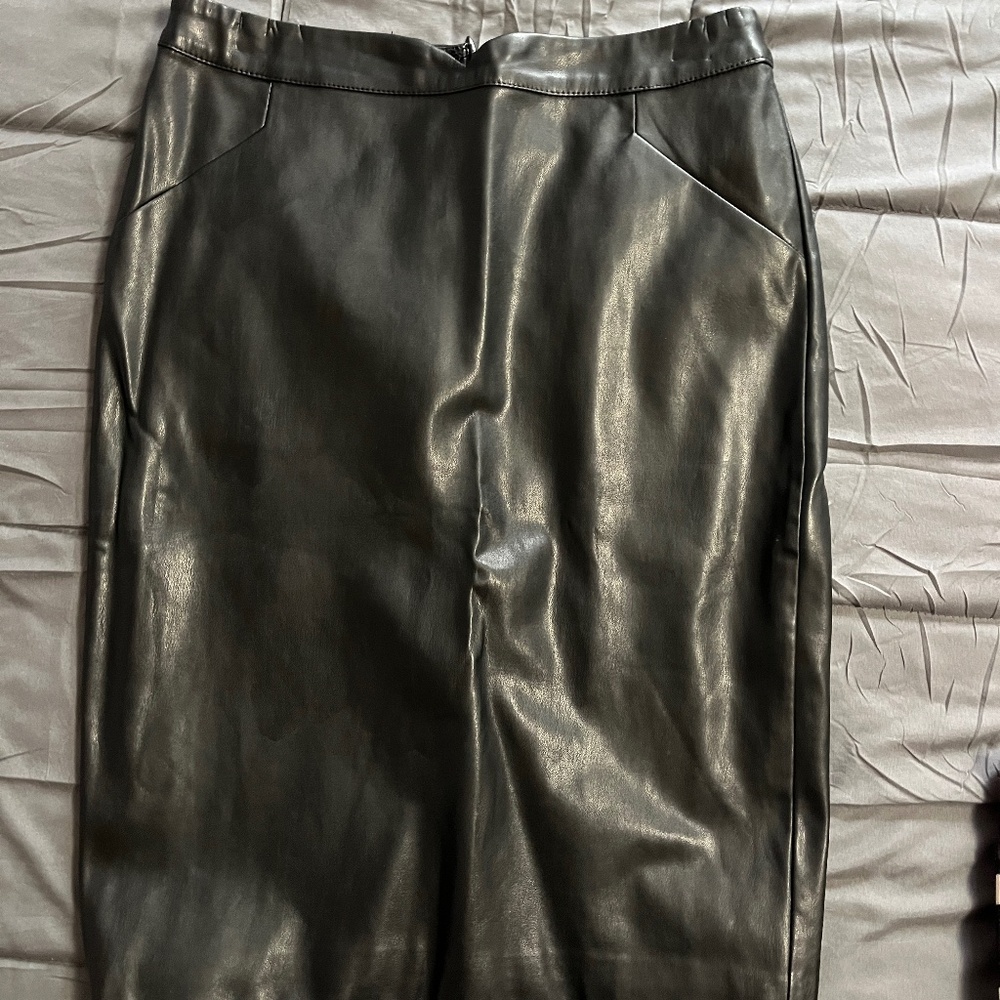 Guess Faux Leather Skirt